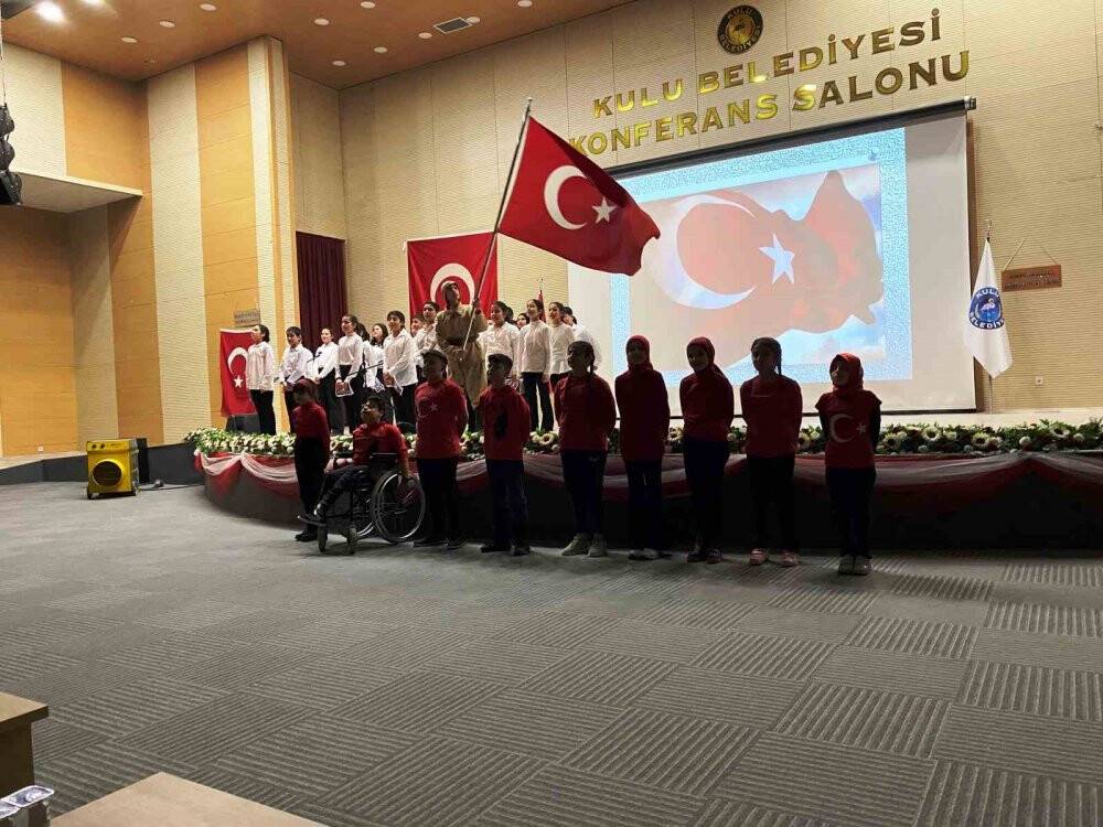 Kulu’da 12 Mart İstiklal Marşı’nın Kabulü kutlandı
