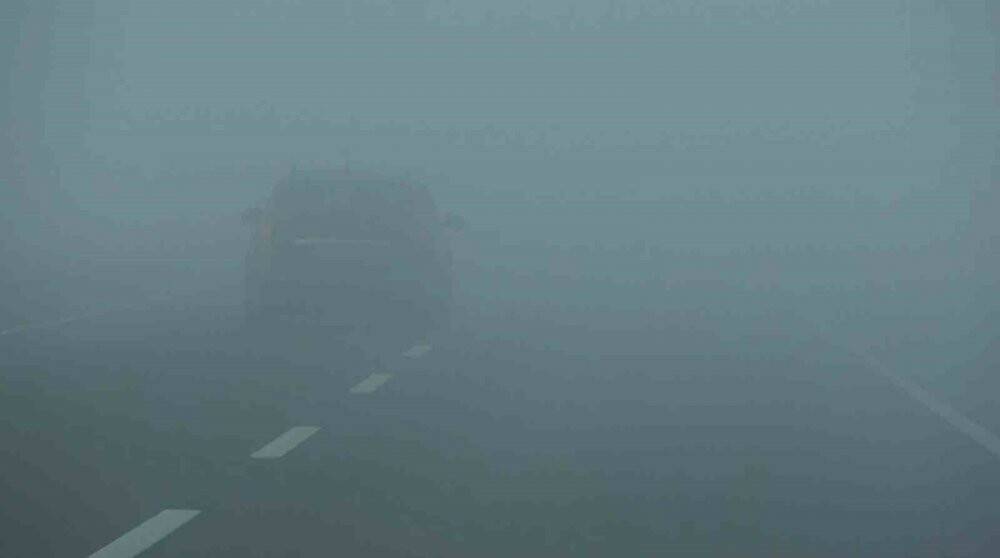 Aksaray-Konya yolunda yoğun sis