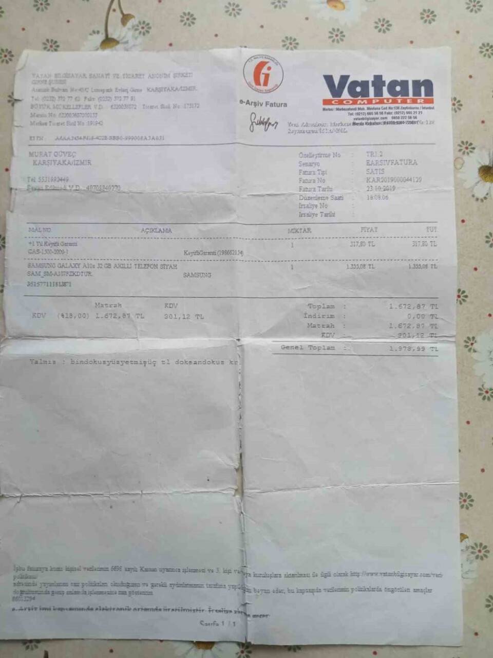 Ünlü teknoloji mağazasından satın aldı, çalıntı çıktı