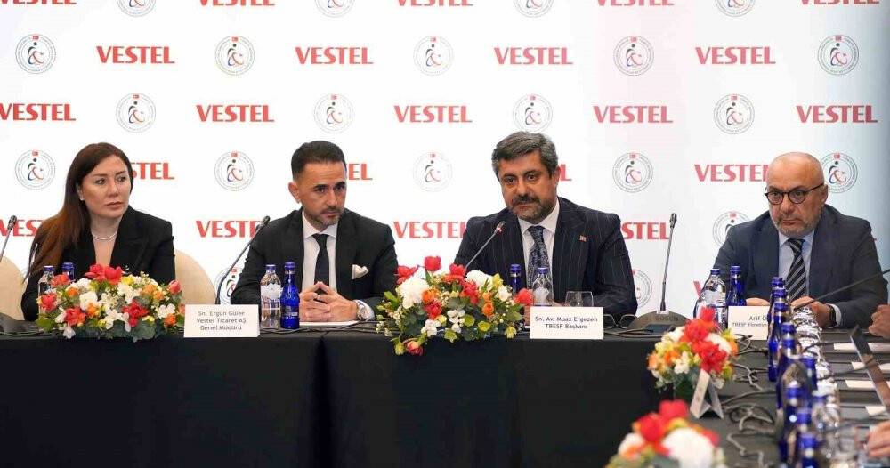 TBESF ile Vestel sponsorluk anlaşması imzaladı