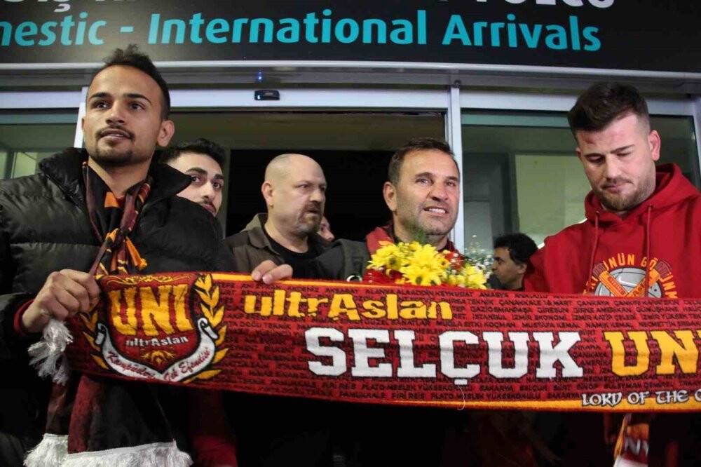 Galatasaray kafilesi Konya’da