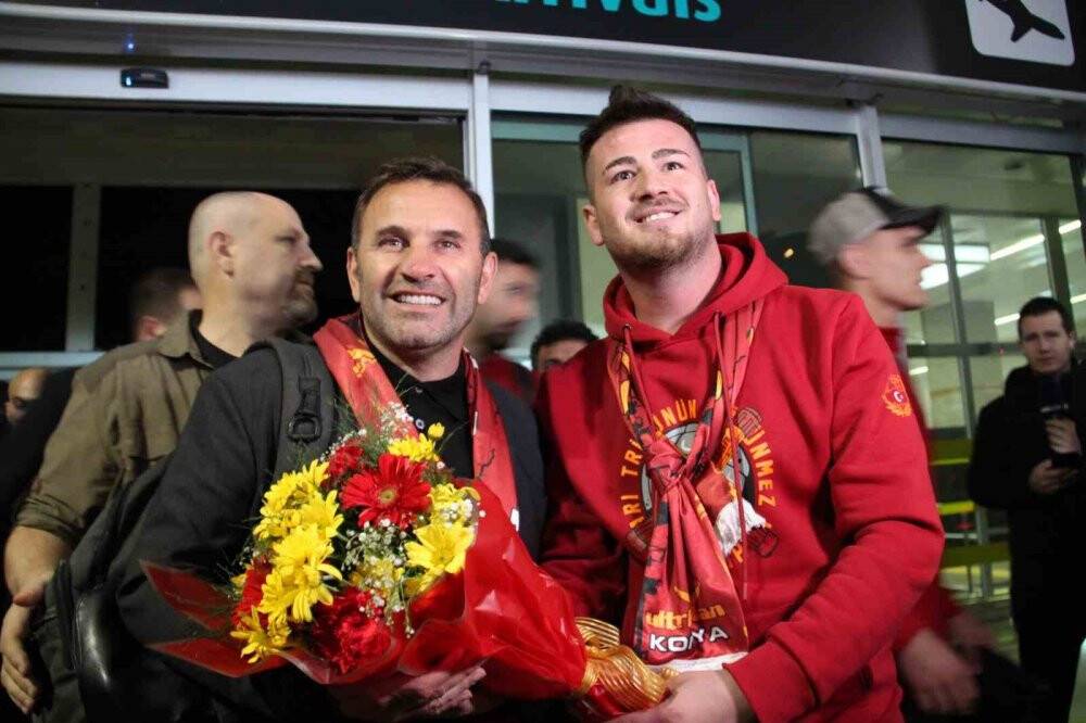 Galatasaray kafilesi Konya’da