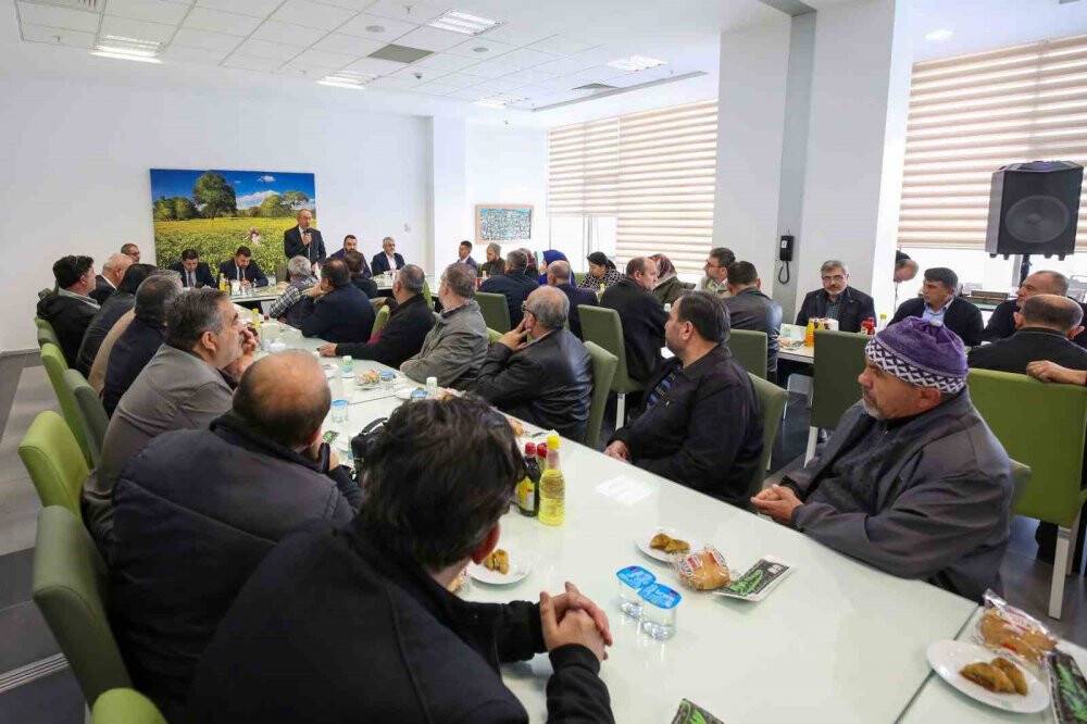 Meram'da EYT ile emekli olan personelle vedalaşma