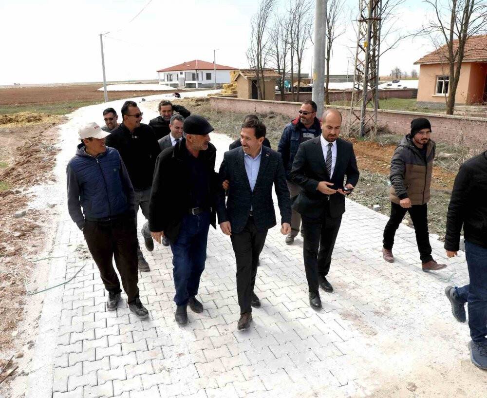 Karatay Belediyesinden 2023'te 750 bin metrekare parke yol hedefi