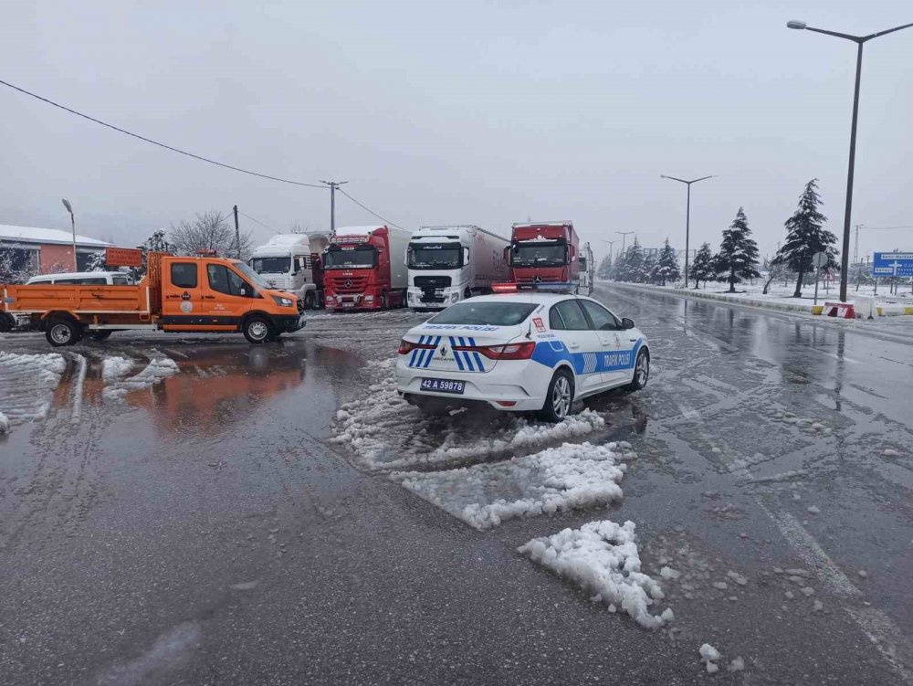 Konya’da Martta kar etkili oldu