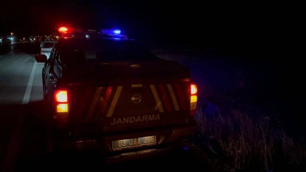 Konya-Afyonkarahisar yolunda kaza