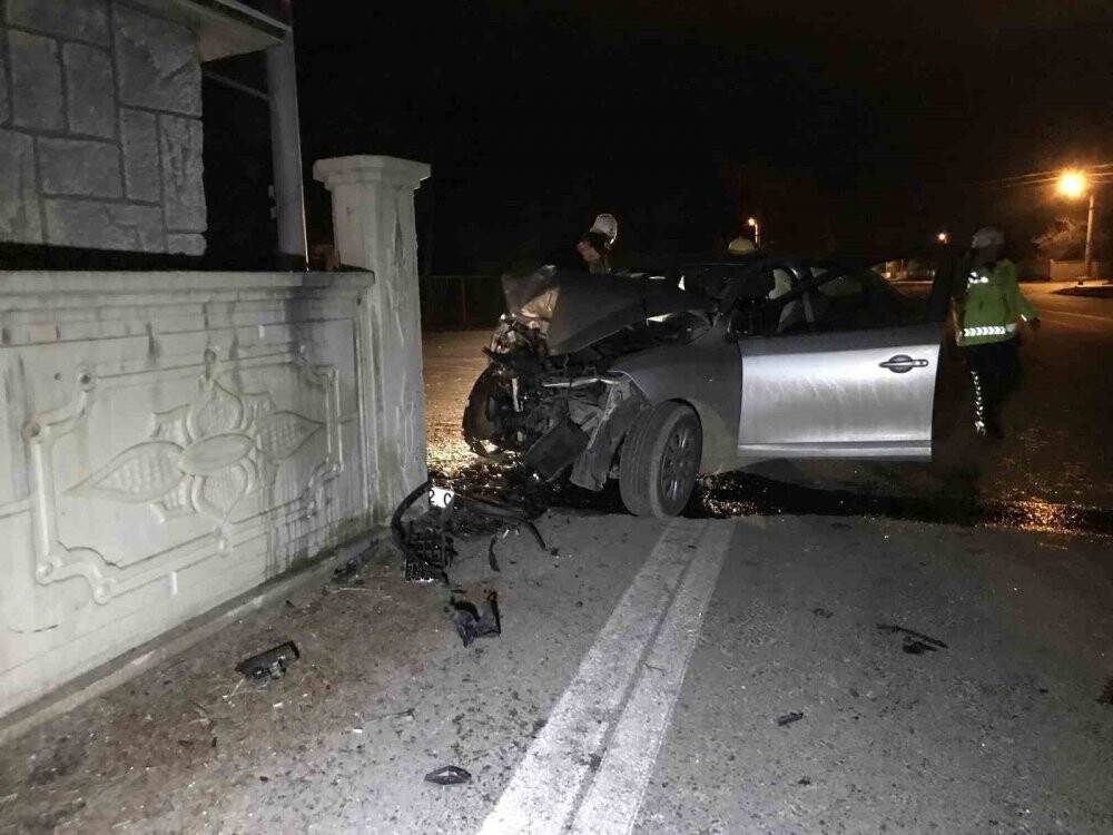 Konya'da aşırı sürat kazaya neden oldu: 1ölü