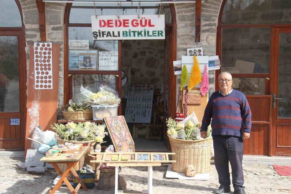 Anamas'tan  toplanan bitkiler rağbet görüyor