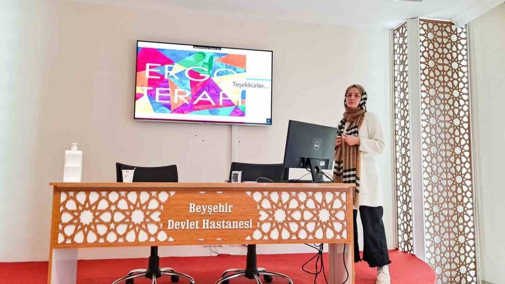 Beyşehir Devlet Hastanesinde ergoterapi hizmeti