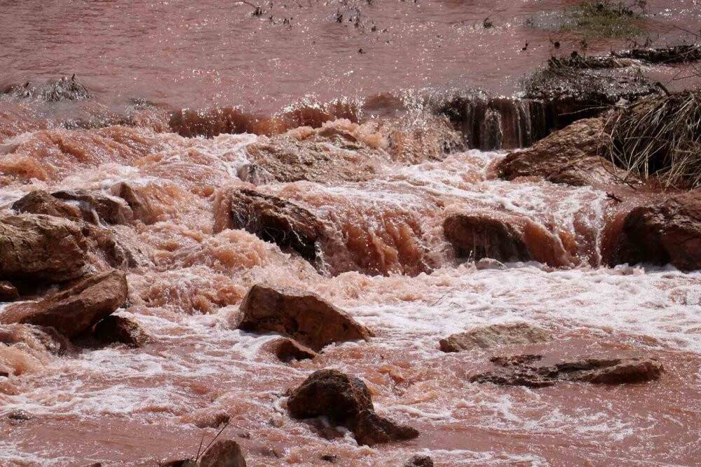Kızılırmak’a adını veren çay adeta coştu