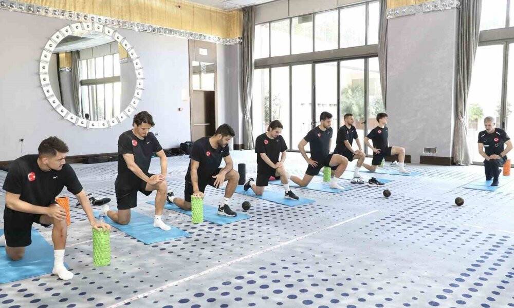 A Milli Futbol Takımı'nda Hırvatistan maçı hazırlıkları sürüyor