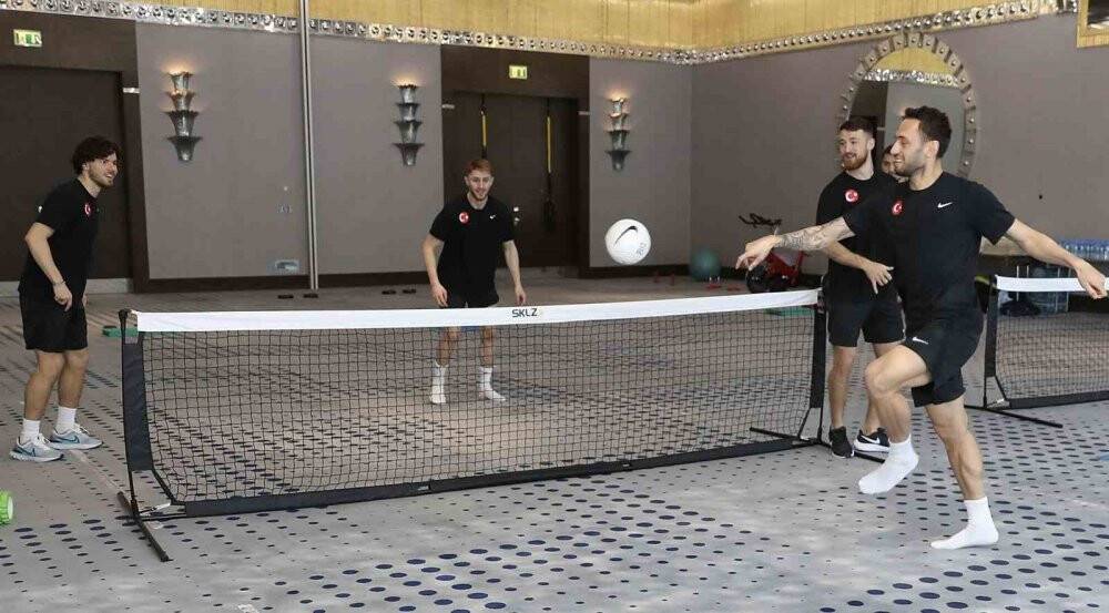 A Milli Futbol Takımı'nda Hırvatistan maçı hazırlıkları sürüyor