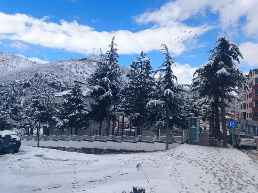 Hadim beyaza büründü