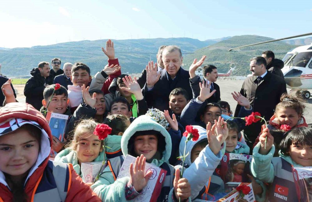 Fatin Erbakan, Cumhurbaşkanı Erdoğan'la ilk programına katıldı