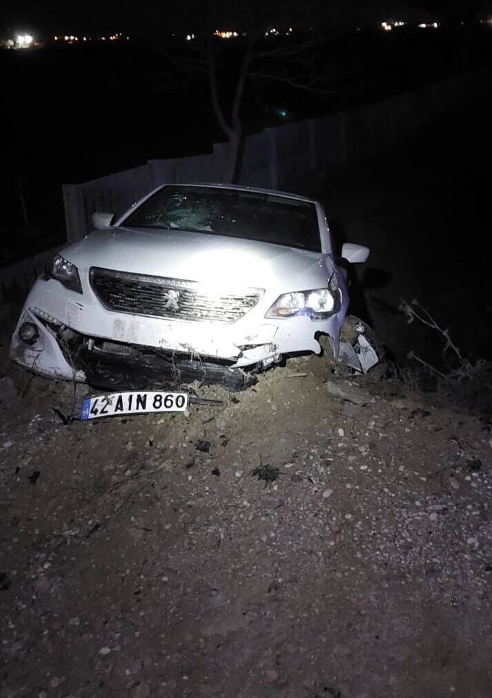 Konya'da kaza: 2 yaralı