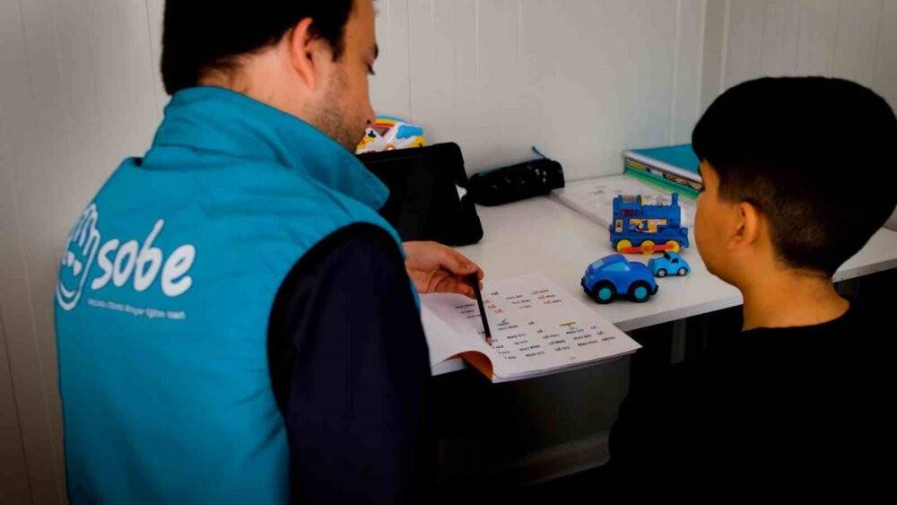 Konya'da depremzede 'otizmli çocuklara' özel eğitim