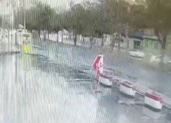 Konya'da iftar saati annenin öldüğü, baba ve çocuklarının yaralandığı kaza kamerada