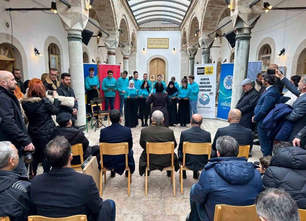 Bosnalı kadınlardan geleneksel yıl sonu sergisi