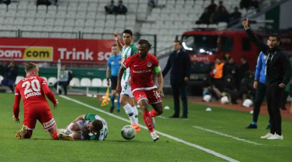 Konyaspor: 1 - Antalyaspor: 1 (Maç sonucu)