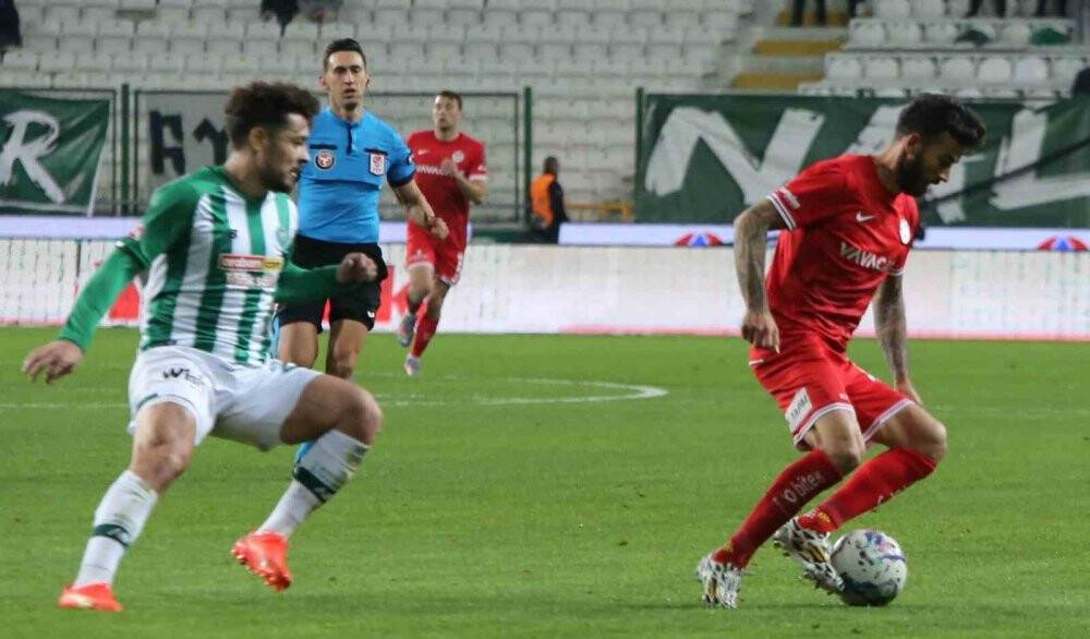 Konyaspor: 1 - Antalyaspor: 1 (Maç sonucu)