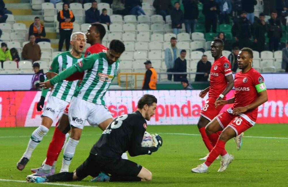 Konyaspor: 1 - Antalyaspor: 1 (Maç sonucu)