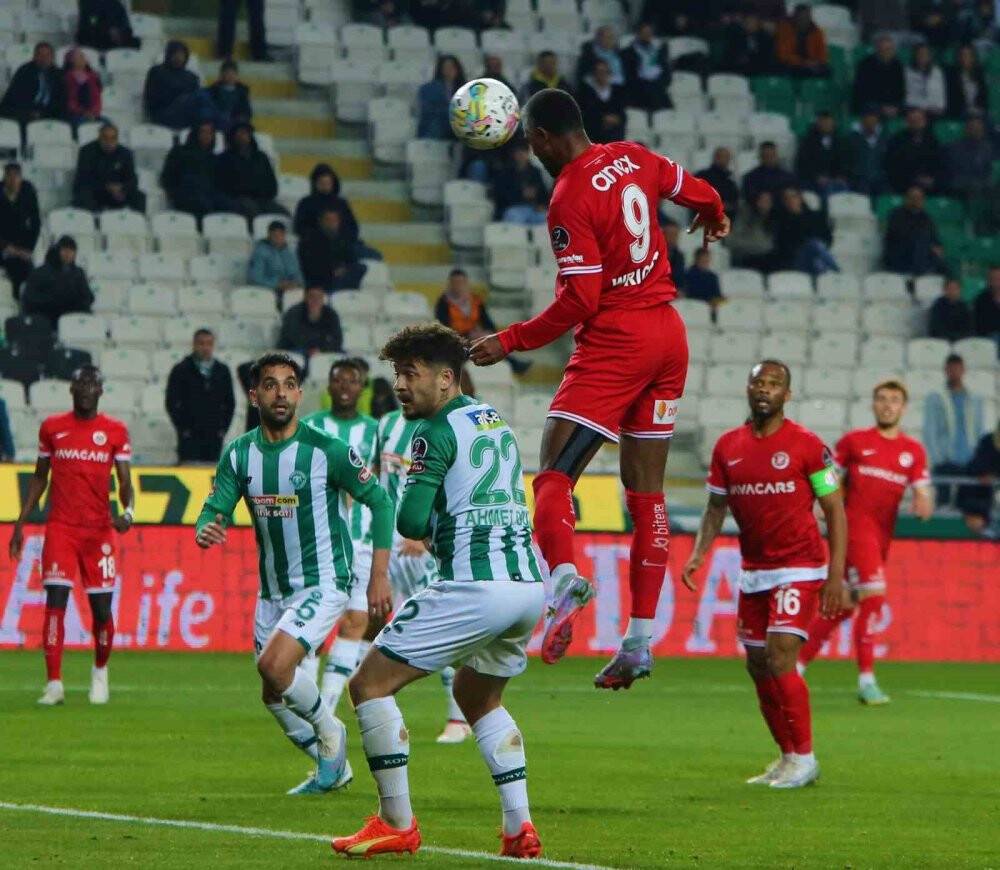 Konyaspor: 1 - Antalyaspor: 1 (Maç sonucu)