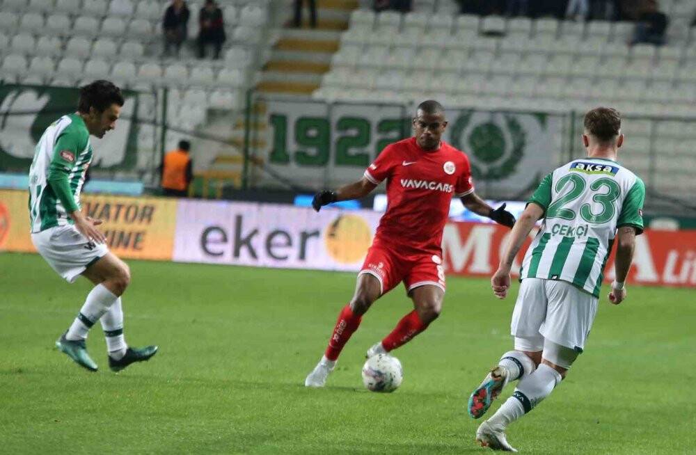 Konyaspor: 1 - Antalyaspor: 1 (Maç sonucu)