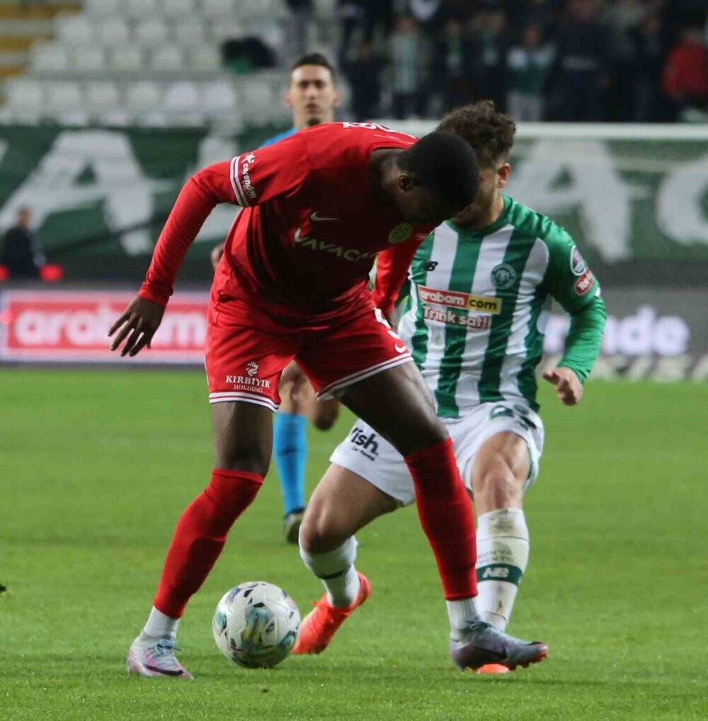 Konyaspor: 1 - Antalyaspor: 1 (Maç sonucu)