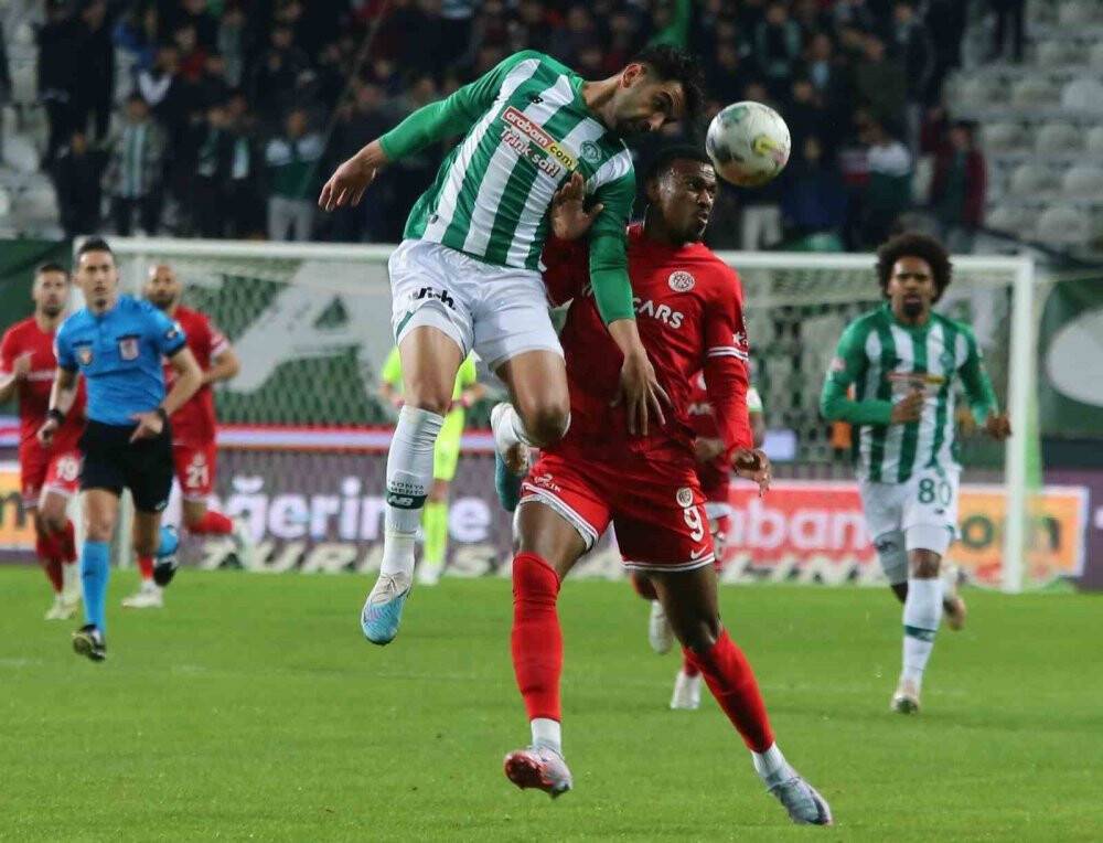 Konyaspor: 1 - Antalyaspor: 1 (Maç sonucu)