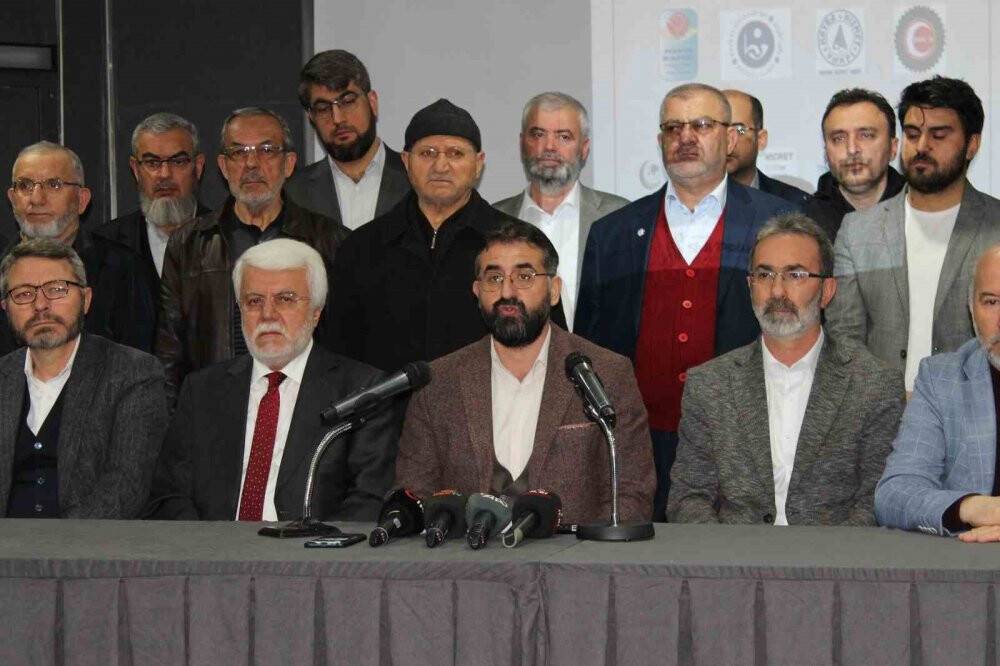 Konya’daki STK’lardan İsrail zulmüne tepki