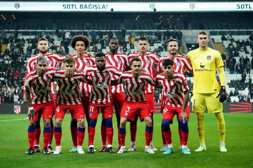 Beşiktaş ile Atletico Madrid depremzedeler için oynadı