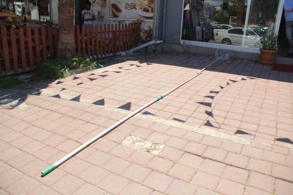 Elektrik telindeki papağan gençlerin sonları oluyordu: Alev ayaklarındançıktı!