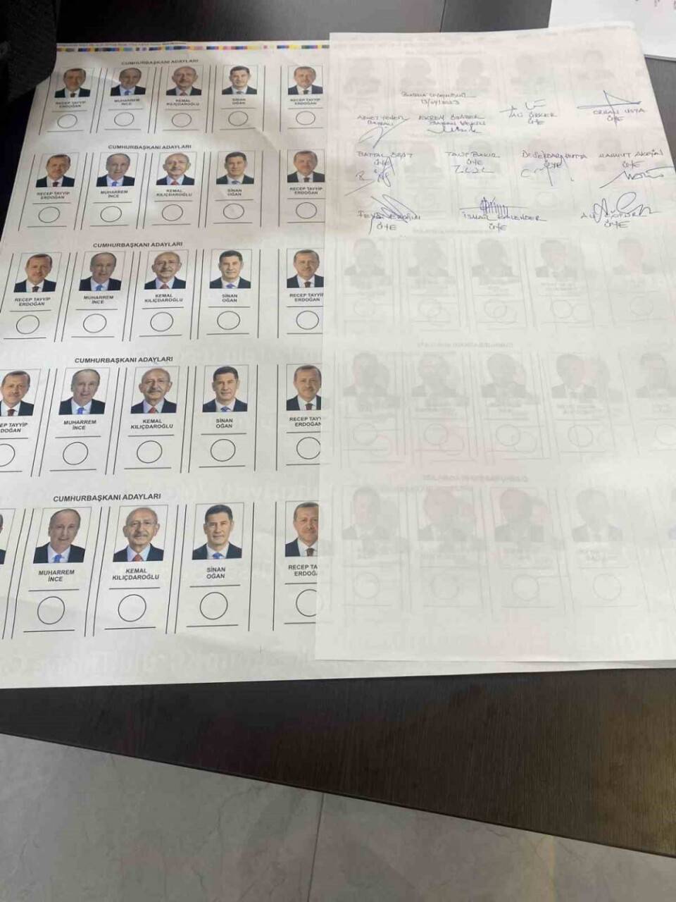 Oy pusulaları basılmaya başladı