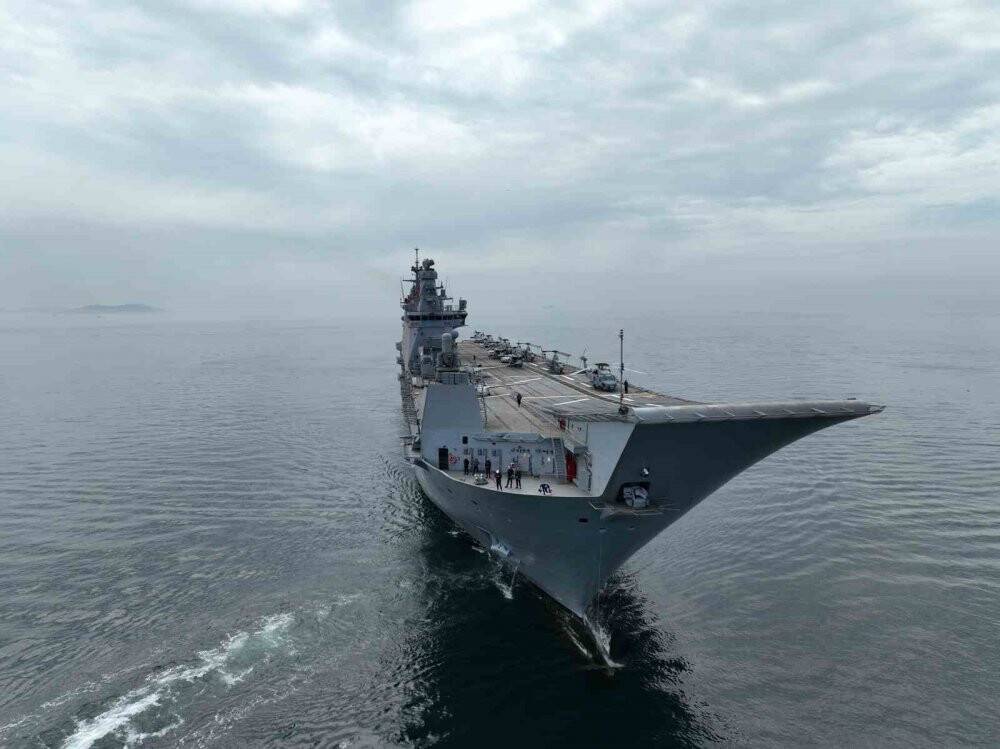 TCG Anadolu Sarayburnu’na demir attı