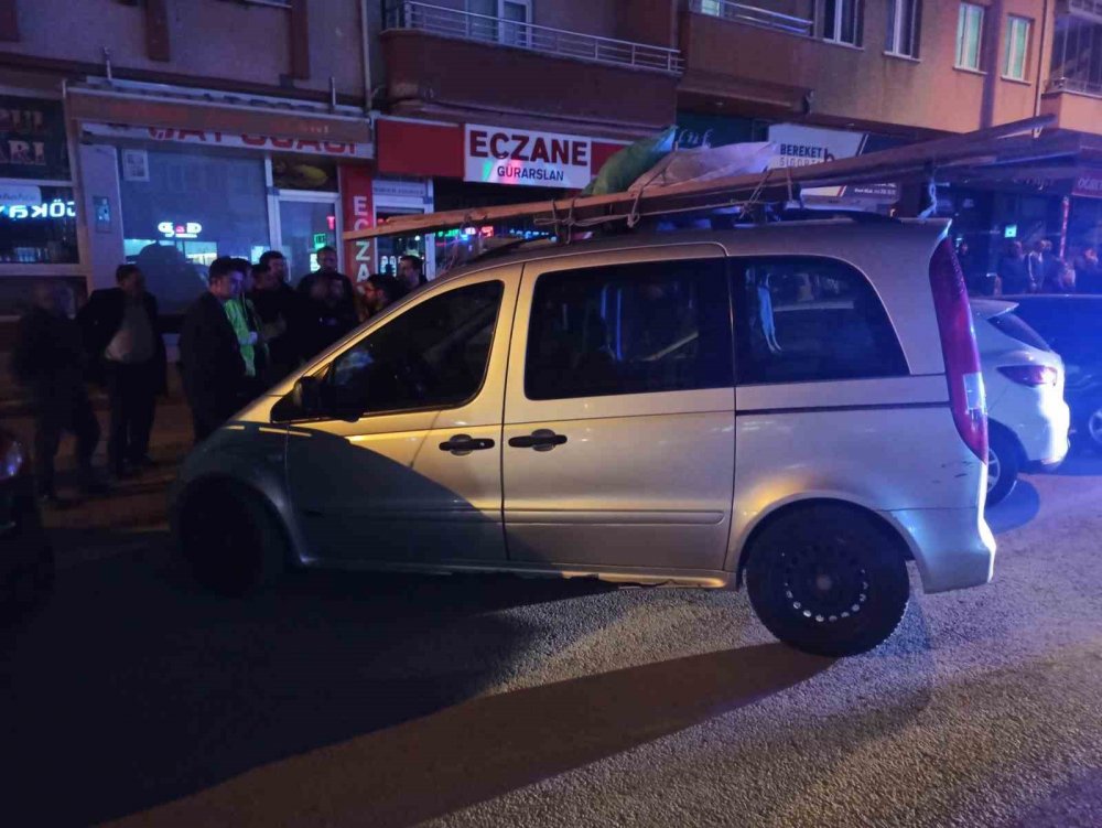 Konya'da yayaya çarpan araç sürücüsü kaçtı