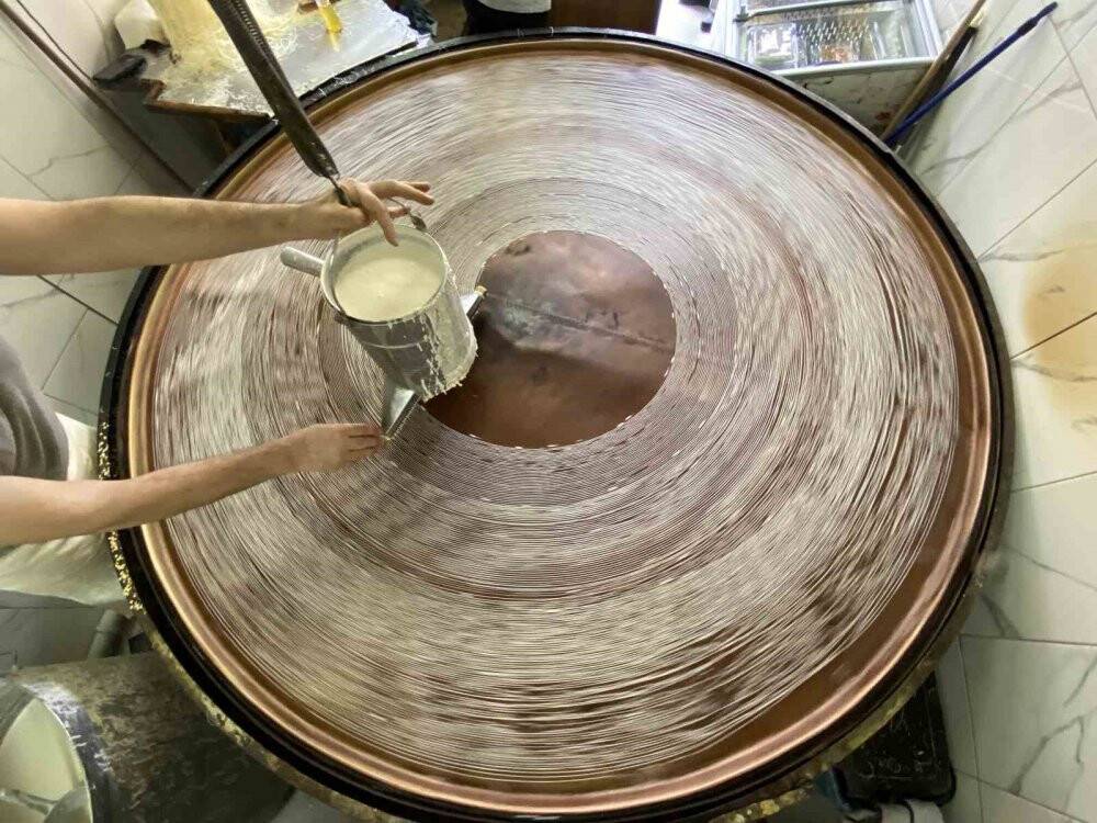 Konya'da geleneksel yöntemlerle pişiriliyor: Bayram öncesi ilgi arttı