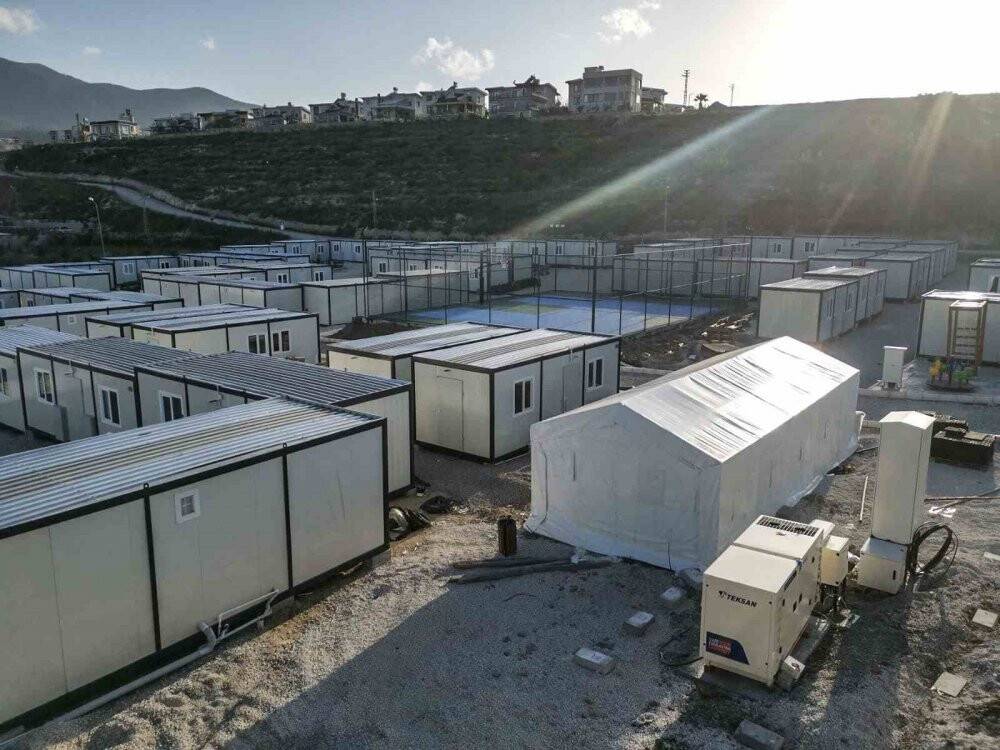 TBF’den Basketbol Köyü Konteyner Yerleşkesi