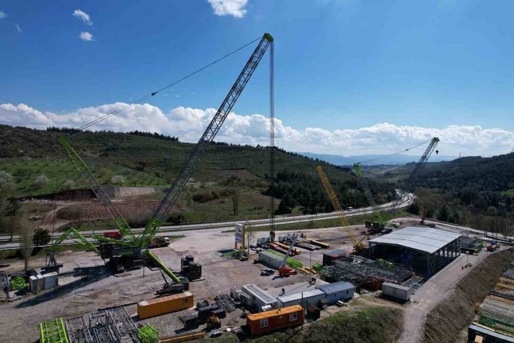 Türkiye’nin milli projelerini bu dev vinç kaldıracak