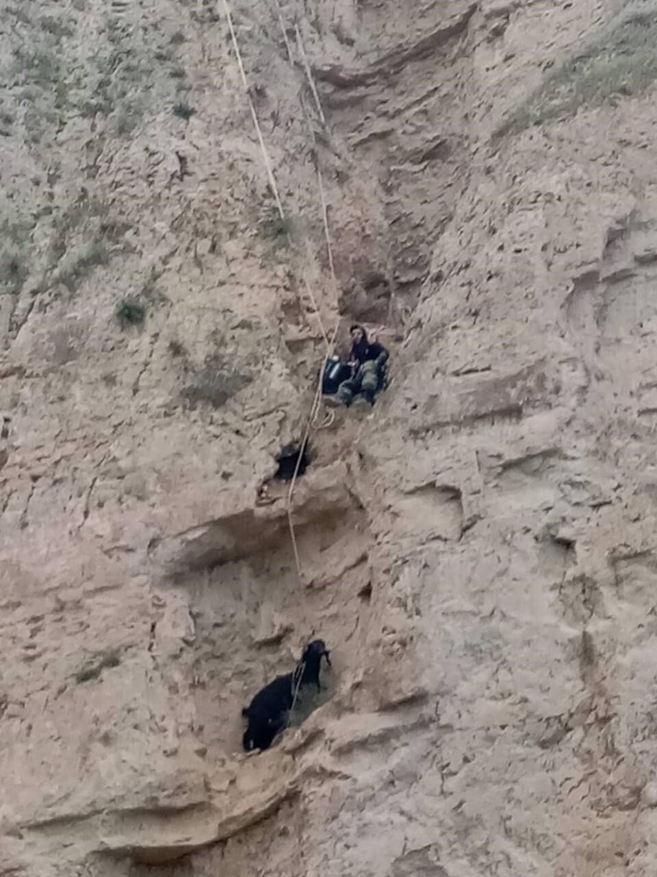 Mahsur kaldığı yer pes dedirtti