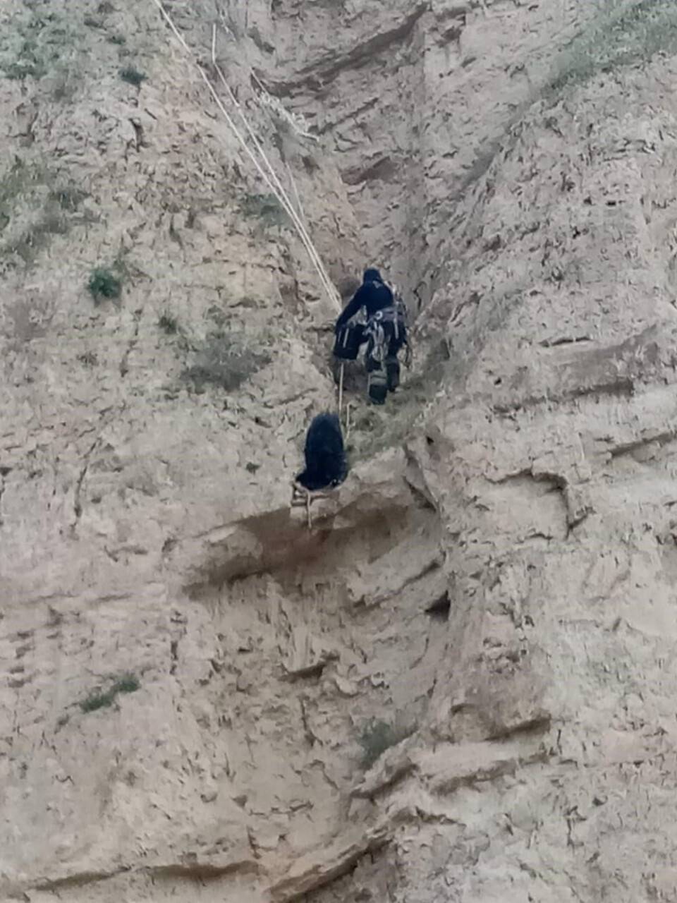 Mahsur kaldığı yer pes dedirtti