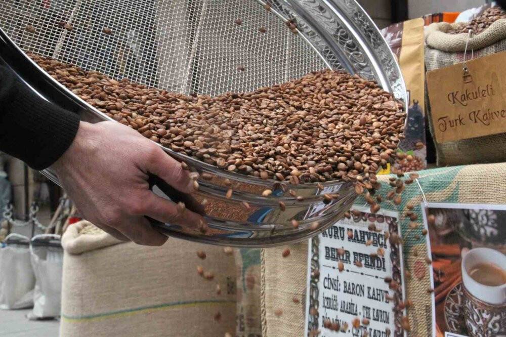 Konya'da bayramın vazgeçilmezi: Türk kahvesi