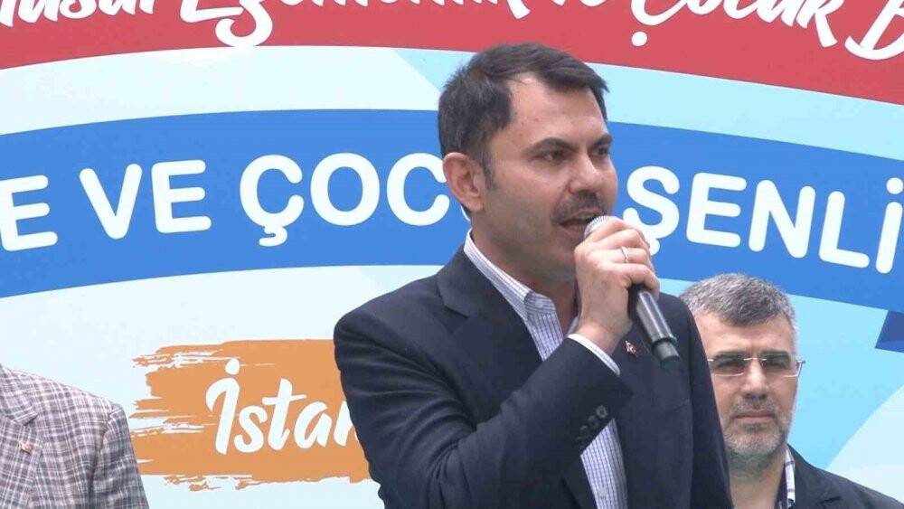 Bakan Kurum ’Çevre ve Çocuk Şenliği’nde çocuklarla buluştu
