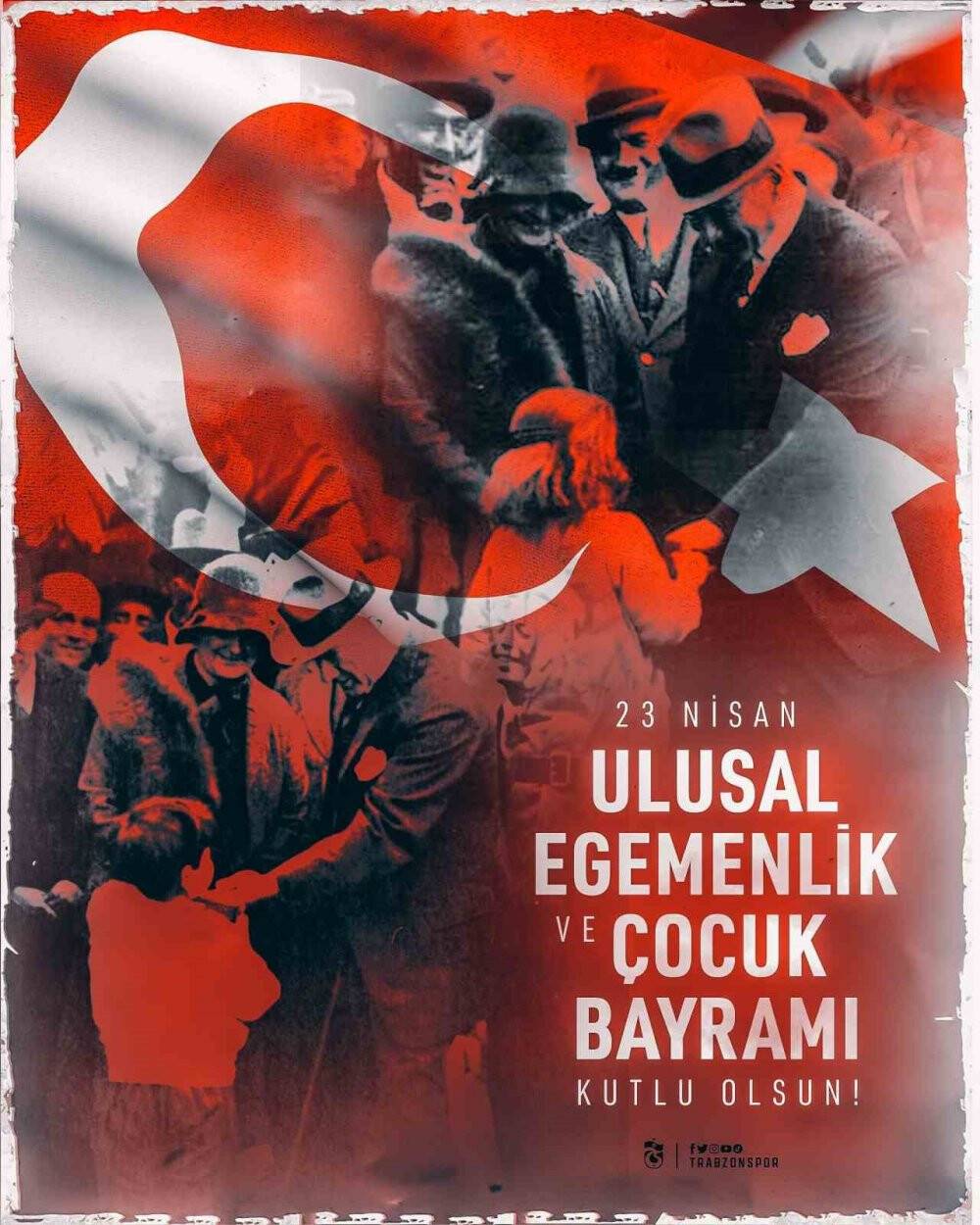 Konyaspor'dan 23 Nisan mesajı