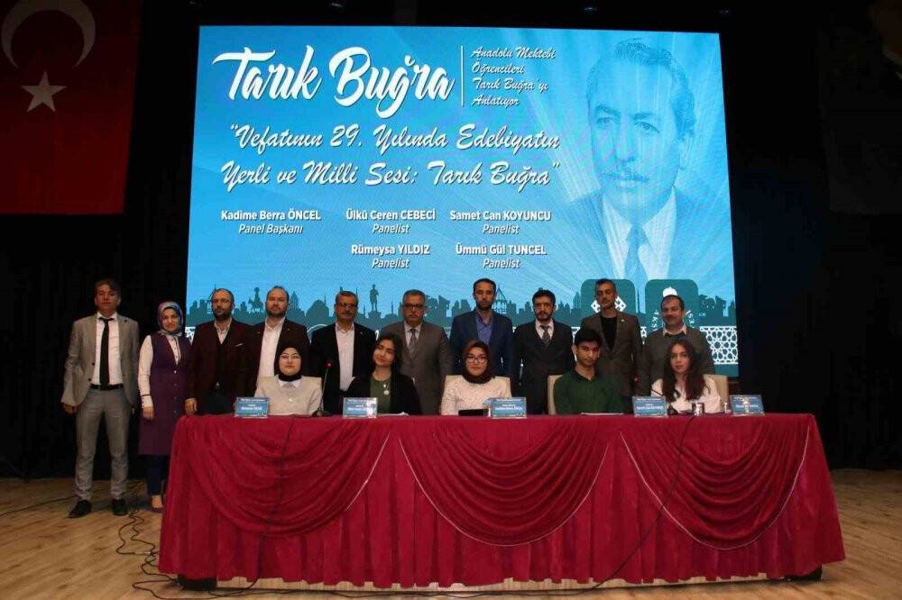 Yazar Tarık Buğra Akşehir’de anıldı