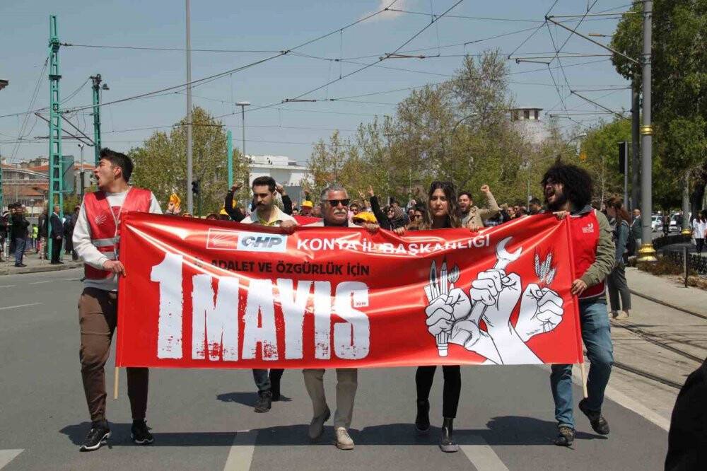 Konya’da 1 Mayıs kutlandı