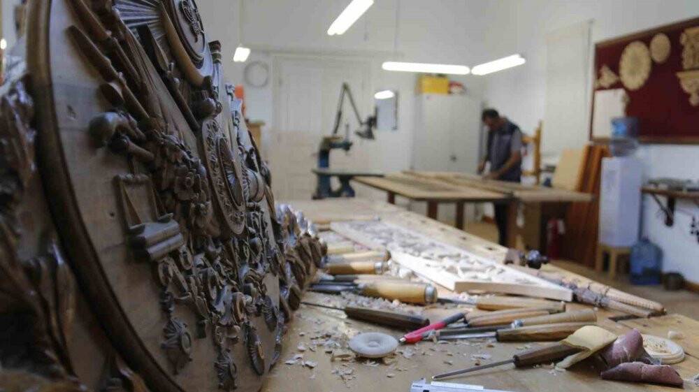 Asırlara meydan okuyor: Hazine Koğuşu’nun kapısı restore edildi