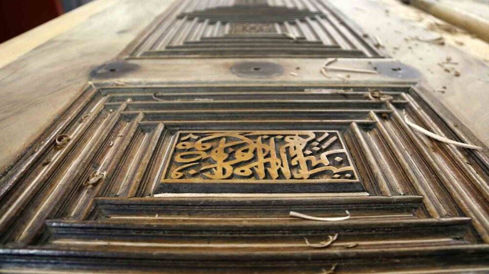 Asırlara meydan okuyor: Hazine Koğuşu’nun kapısı restore edildi