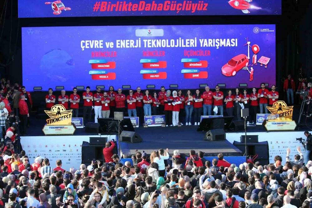 Teknofest 2023’te en çevreci projeler ödüllendirildi