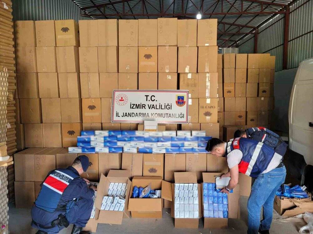 34 milyon 740 bin kaçak makaron ele geçirildi