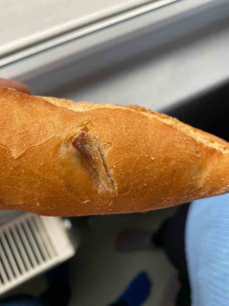 Ekmekten çıktı, yaptığı savunma pes dedirt